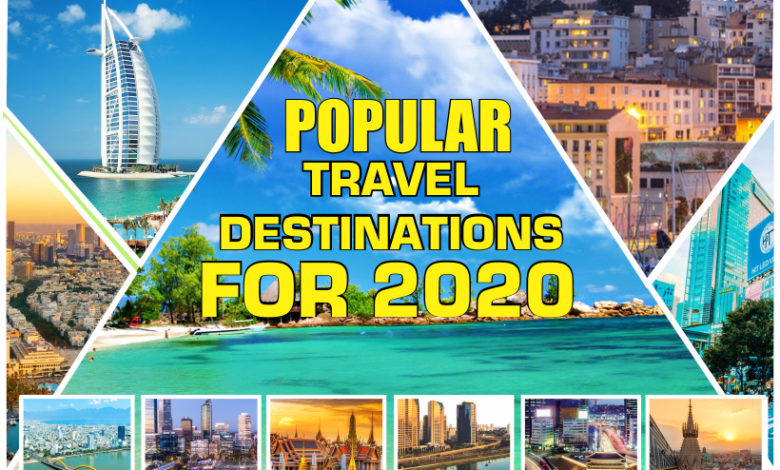 Popular Travel Destinations For 2020