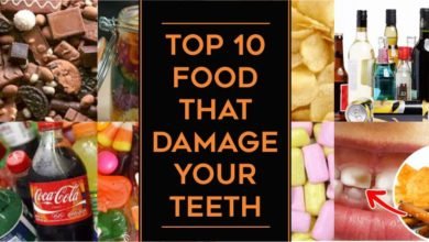 Food that damage your teeth