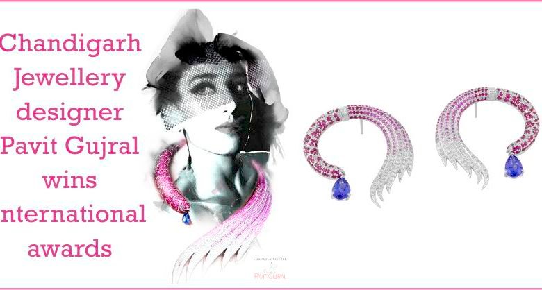Global Jewellery Designing Contest - City Based Jewellery Designer Bags Two Awards