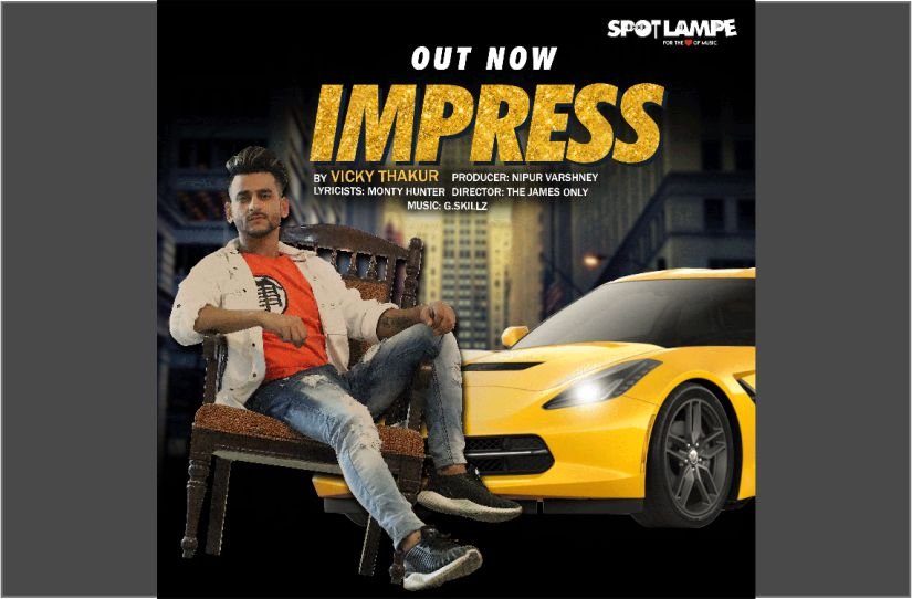New Punjabi track Impress by Vicky Thakur