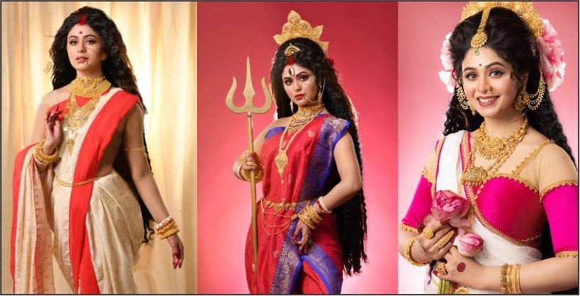 jewellery worn by Ritabhari Chakraborty